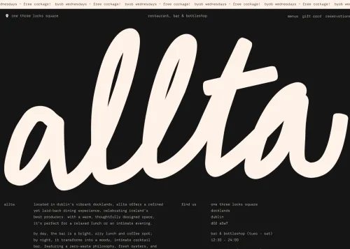 Allta Website