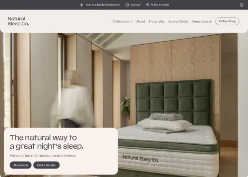 Natural Sleep Website