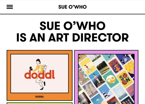 Sue O’Who Website
