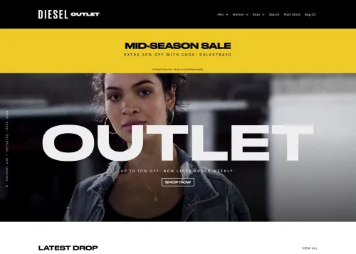 Diesel Outlet Website