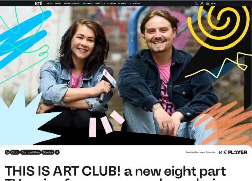 This is Art Club! Website