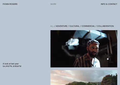 Fionn Rogers Website