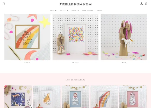 Pickled Pom Pom Website