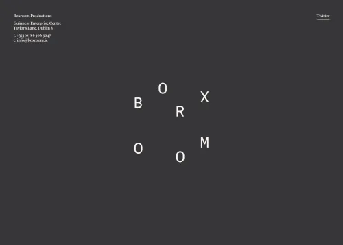 Boxroom Productions Website