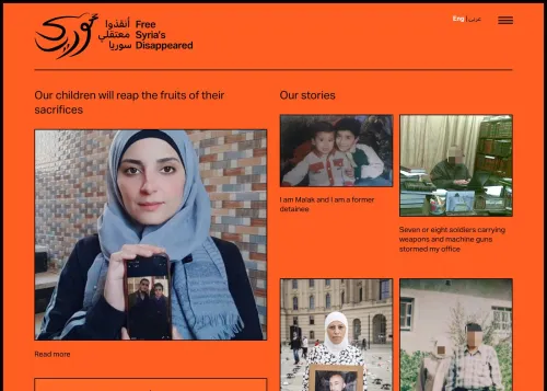 Free Syria’s Disappeared Website