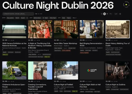 Culture Night Website