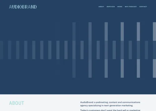 Audiobrand Website