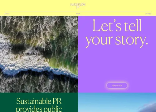 Sustainable PR Website