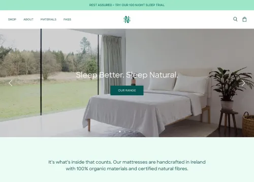 Natural Sleep Website