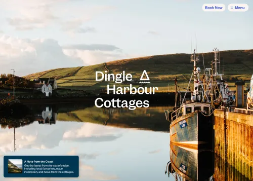Dingle Harbour Cottages Website