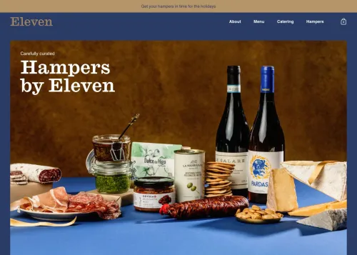 Eleven Deli Website