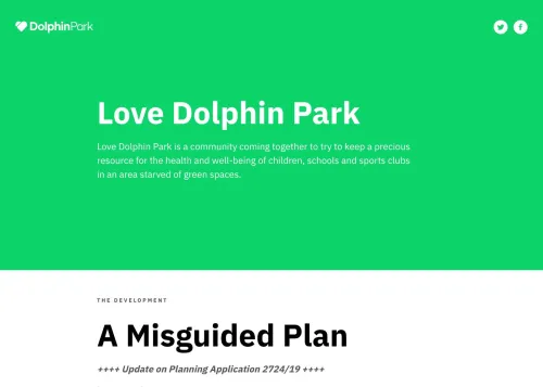 Love Dolphin Park Website