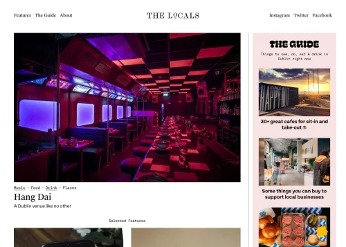 The Locals Website