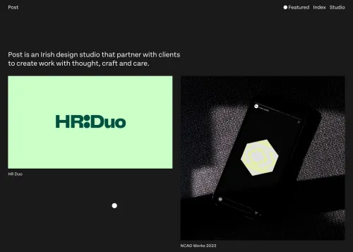 Post Studio Website