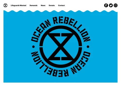 Ocean Rebellion Website